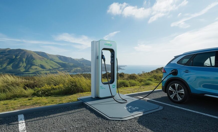 EV charging stations in NZ - Moku