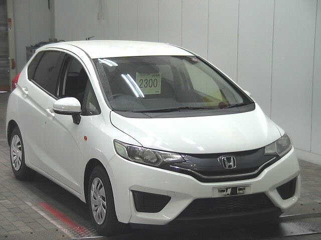 HONDA FIT 2014 white - Moku