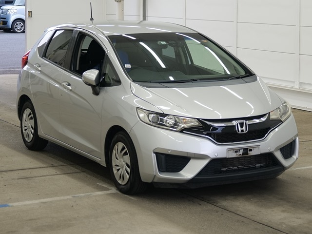 HONDA FIT 2015 silver - Moku