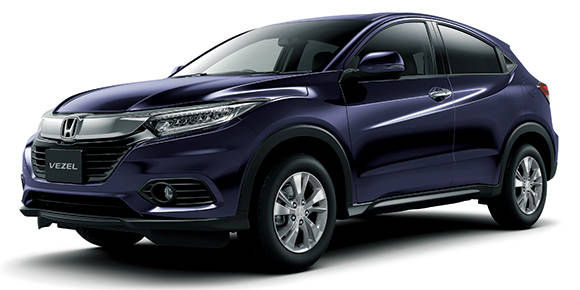 HONDA VEZEL 2017 silver 30588