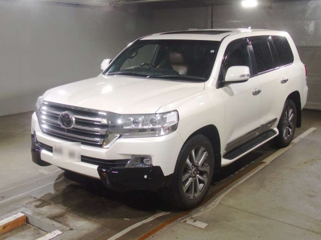 TOYOTA LAND CRUISER-2019 white-2508-ZX 4WD