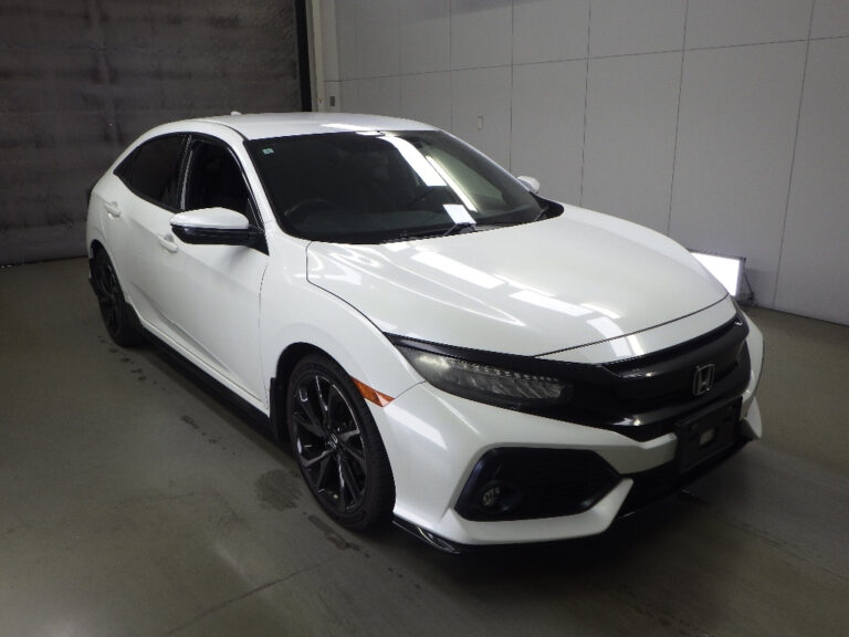 HONDA CIVIC-2019 PEARL WHITE-HATCHBACK 5 HB-50046